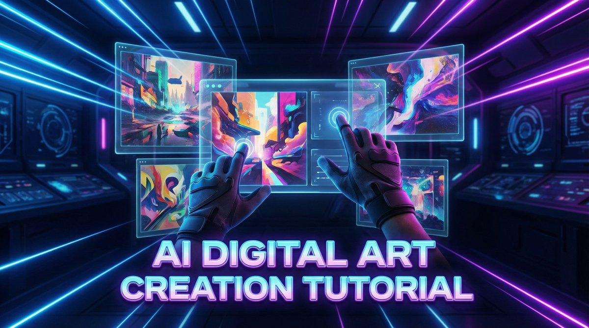 蘑菇视频 - AI绘画零基础视频教程